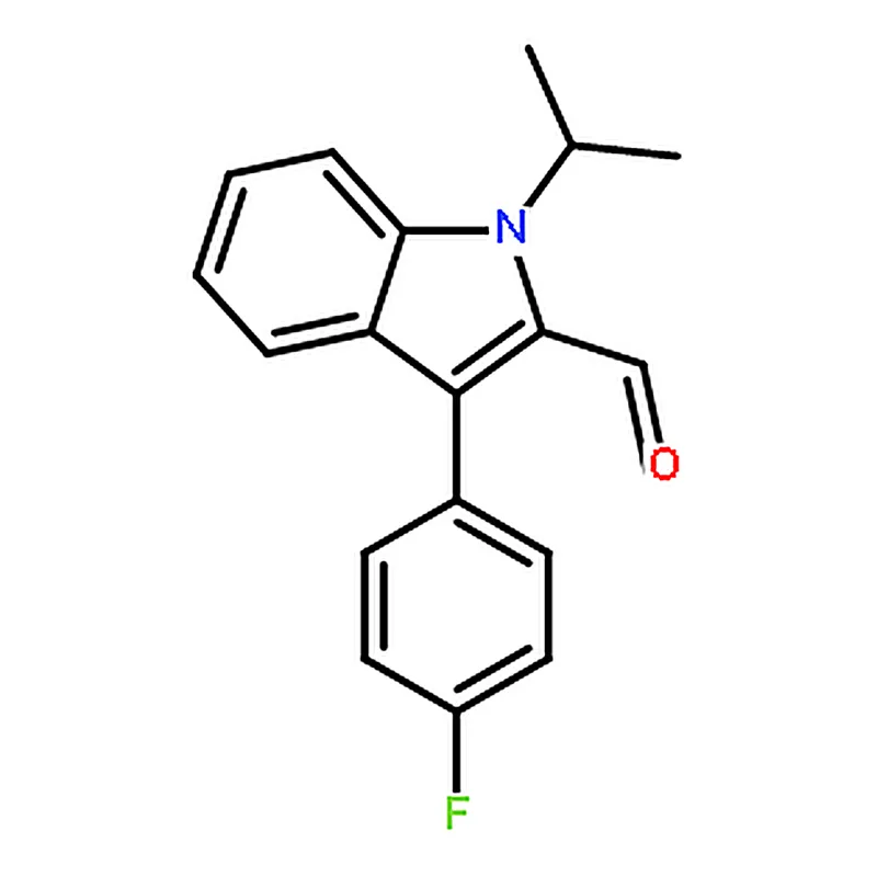 RHAWN 3-(4-Fluorophenyl)-1-isopropylindole-2-carbaldehyde