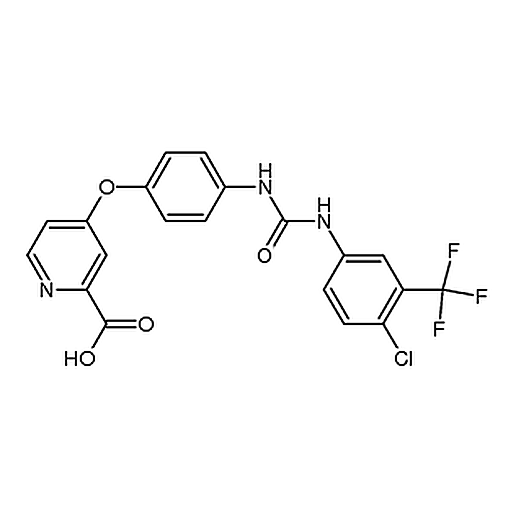 RHAWN 4-(4-(3-(4-Chloro-3-(trifluoromethyl)phenyl)ureido)phenoxy)picolinic acid