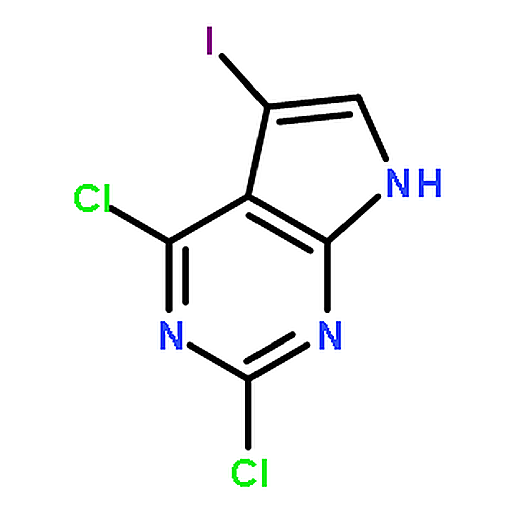 RHAWN 2,4-Dichloro-5-iodo-7H-pyrrolo[2,3-d]pyrimidine