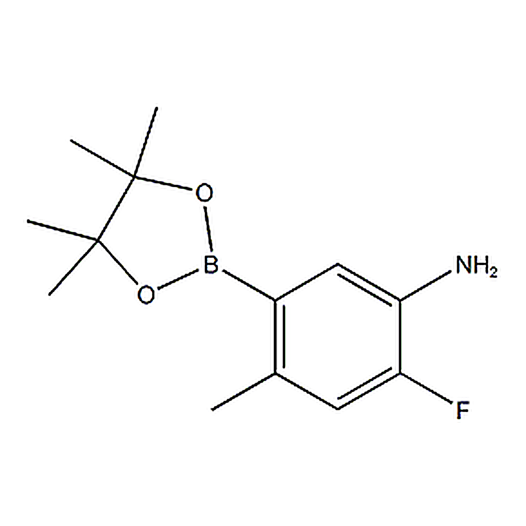 RHAWN 2-Fluoro-4-methyl-5-(4,4,5,5-tetramethyl-1,3,2-dioxaborolan-2-yl)aniline