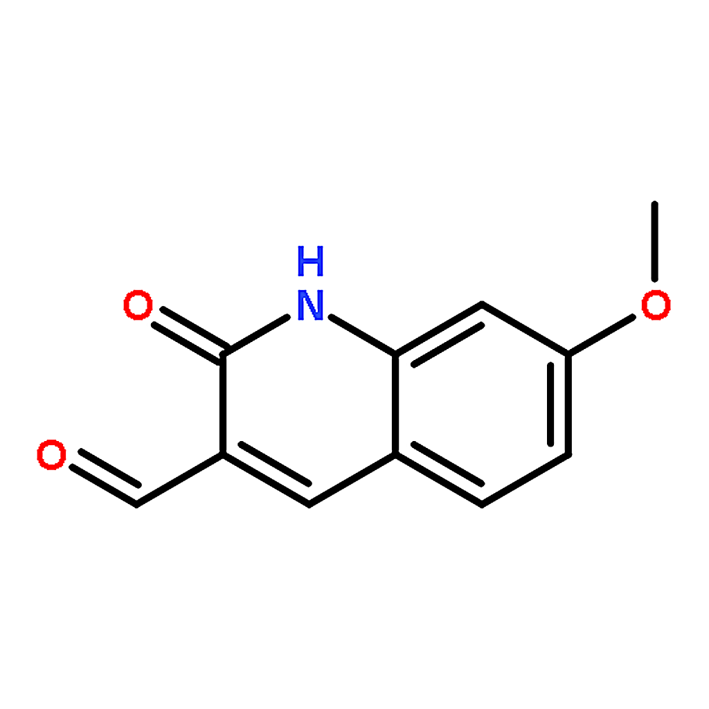RHAWN 2-Hydroxy-7-methoxyquinoline-3-carbaldehyde