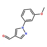 RHAWN 1-(3-Methoxyphenyl)-1H-pyrazole-4-carbaldehyde