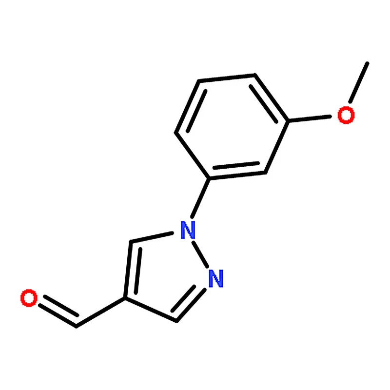 RHAWN 1-(3-Methoxyphenyl)-1H-pyrazole-4-carbaldehyde
