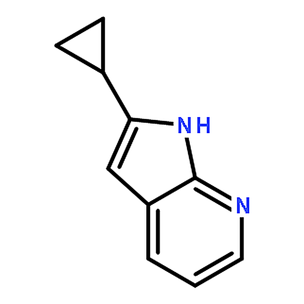 RHAWN 2-Cyclopropyl-1H-pyrrolo[2,3-b]pyridine