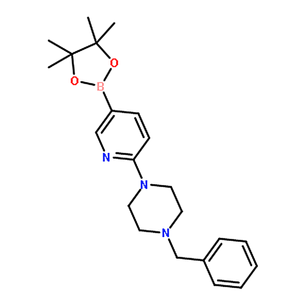 RHAWN 6-(4-Benzyl-1-piperazinyl)pyridine-3-boronic acid pinacol ester