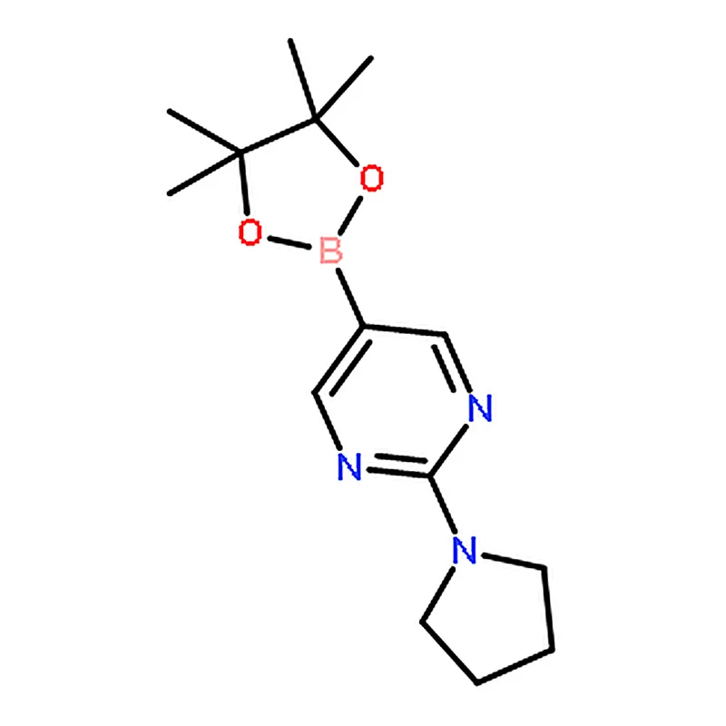 RHAWN 2-(Pyrrolidin-1-yl)-5-(4,4,5,5-tetramethyl-1,3,2-dioxaborolan-2-yl)pyrimidine