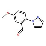 RHAWN 5-Methoxy-2-(1H-pyrazol-1-yl)benzaldehyde