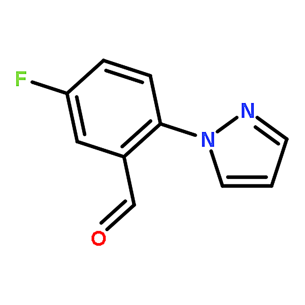 RHAWN 5-Fluoro-2-(1H-pyrazol-1-yl)benzaldehyde