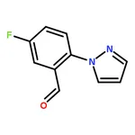 RHAWN 5-Fluoro-2-(1H-pyrazol-1-yl)benzaldehyde