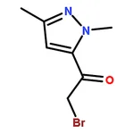 RHAWN 2-Bromo-1-(1,3-dimethyl-1H-pyrazol-5-yl)ethanone