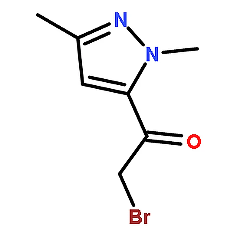 RHAWN 2-Bromo-1-(1,3-dimethyl-1H-pyrazol-5-yl)ethanone