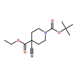 RHAWN 1-tert-Butyl 4-ethyl 4-cyanopiperidine-1,4-dicarboxylate