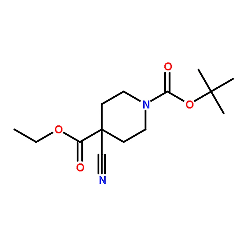 RHAWN 1-tert-Butyl 4-ethyl 4-cyanopiperidine-1,4-dicarboxylate