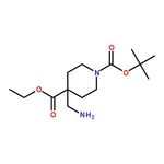 RHAWN 1-tert-Butyl 4-ethyl 4-(aminomethyl)piperidine-1,4-dicarboxylate