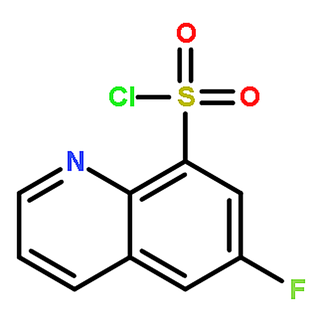 RHAWN 6-Fluoroquinoline-8-sulfonyl chloride