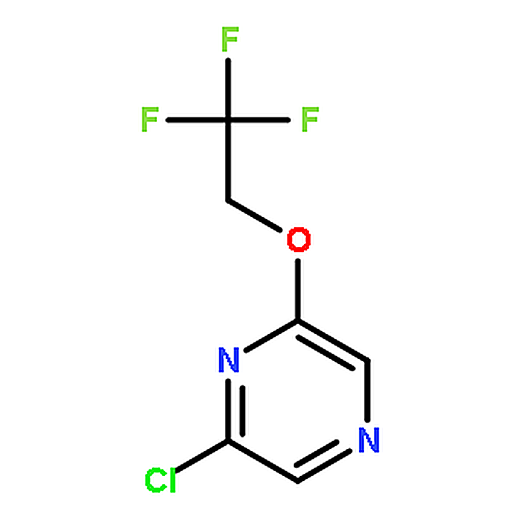 RHAWN 2-Chloro-6-(2,2,2-trifluoroethoxy)pyrazine