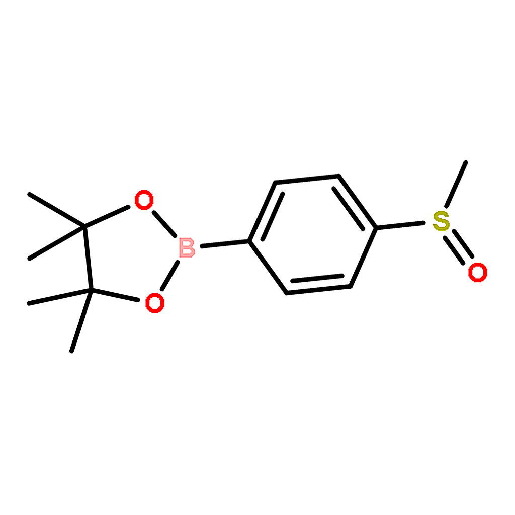 RHAWN 4,4,5,5-Tetramethyl-2-(4-(methylsulfinyl)phenyl)-1,3,2-dioxaborolane