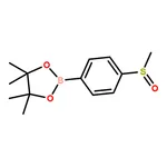 RHAWN 4,4,5,5-Tetramethyl-2-(4-(methylsulfinyl)phenyl)-1,3,2-dioxaborolane