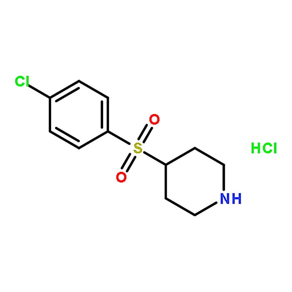RHAWN 4-(4-Chloro-benzenesulfonyl)-piperidinehydrochloride