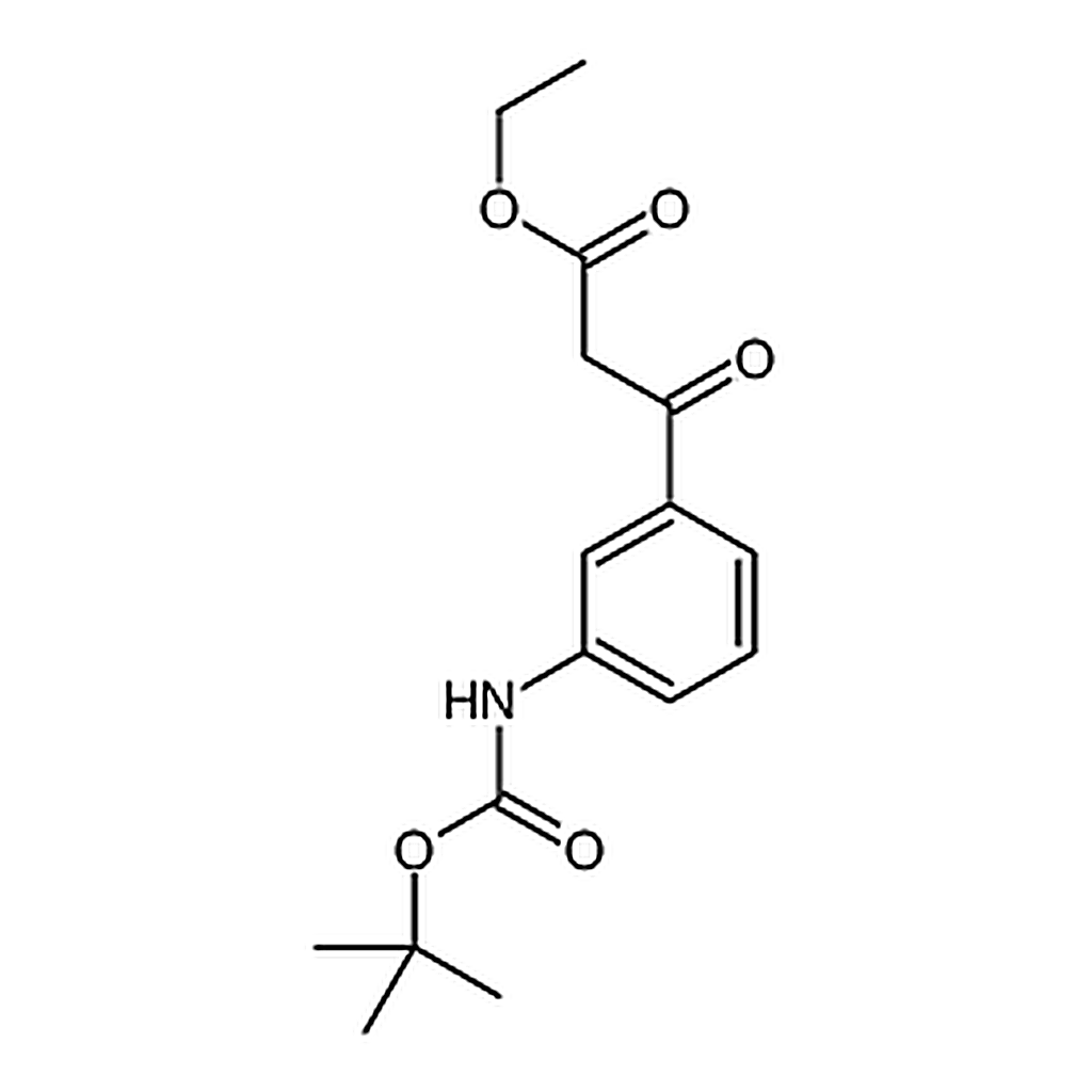 RHAWN Ethyl 3-(3-((tert-butoxycarbonyl)amino)phenyl)-3-oxopropanoate