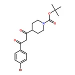 RHAWN tert-Butyl 4-(3-(4-bromophenyl)-3-oxopropanoyl)piperidine-1-carboxylate
