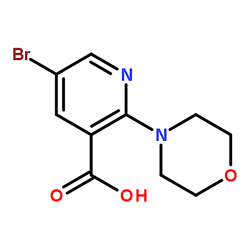 RHAWN 5-Bromo-2-morpholinonicotinic acid
