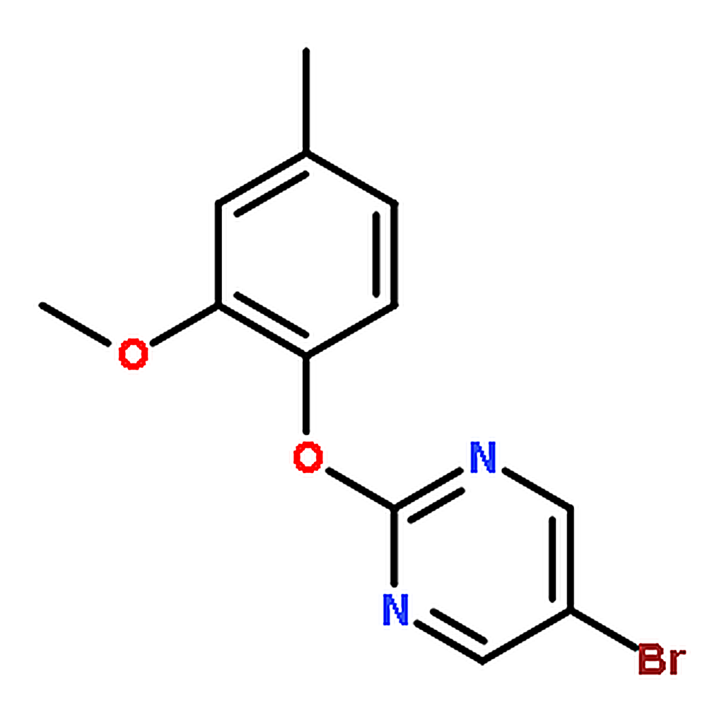 RHAWN 5-bromo-2-(2-methoxy-4-methylphenoxy)pyrimidine