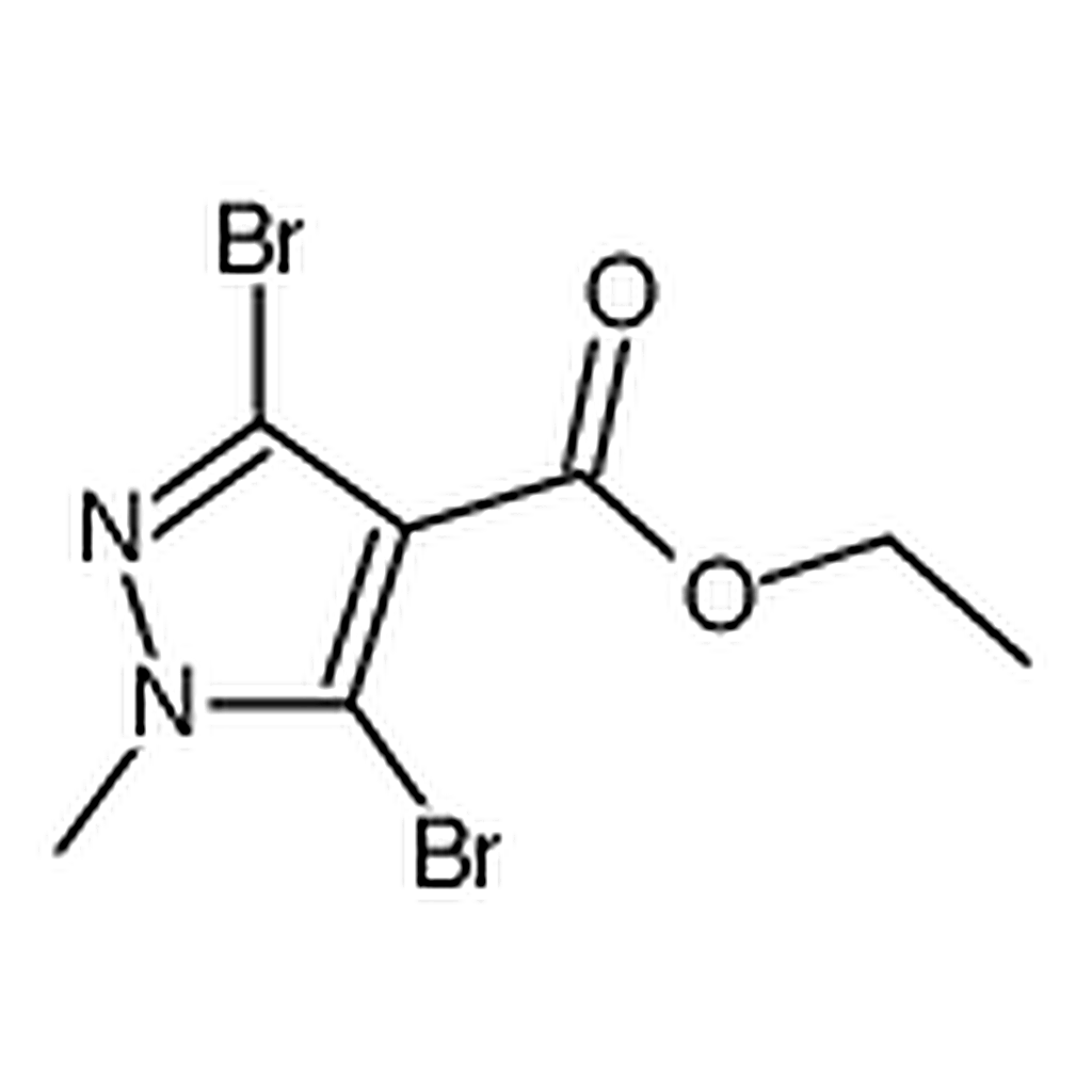 RHAWN Ethyl 3,5-dibromo-1-methyl-1H-pyrazole-4-carboxylate