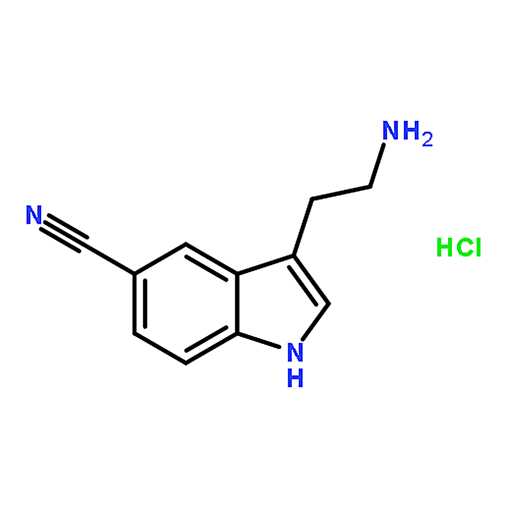 RHAWN 3-(2-Aminoethyl)-1H-indole-5-carbonitrile hydrochloride