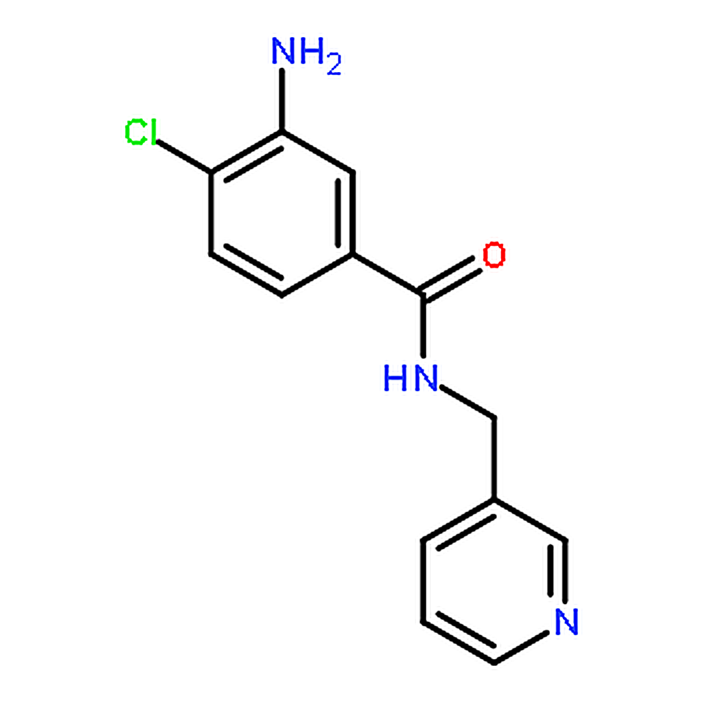 RHAWN 3-Amino-4-chloro-N-(3-pyridylmethyl)benzamide