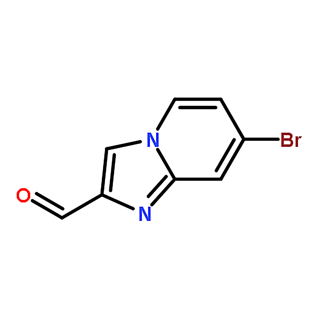 RHAWN 7-Bromoimidazo[1,2-a]pyridine-2-carbaldehyde