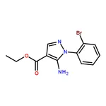 RHAWN Ethyl 5-amino-1-(2-bromophenyl)-1H-pyrazole-4-carboxylate
