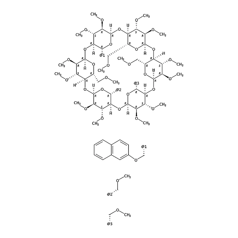 RHAWN Mono-6-O-(2-naphthyl)-per-O-methyl--cyclodextrin