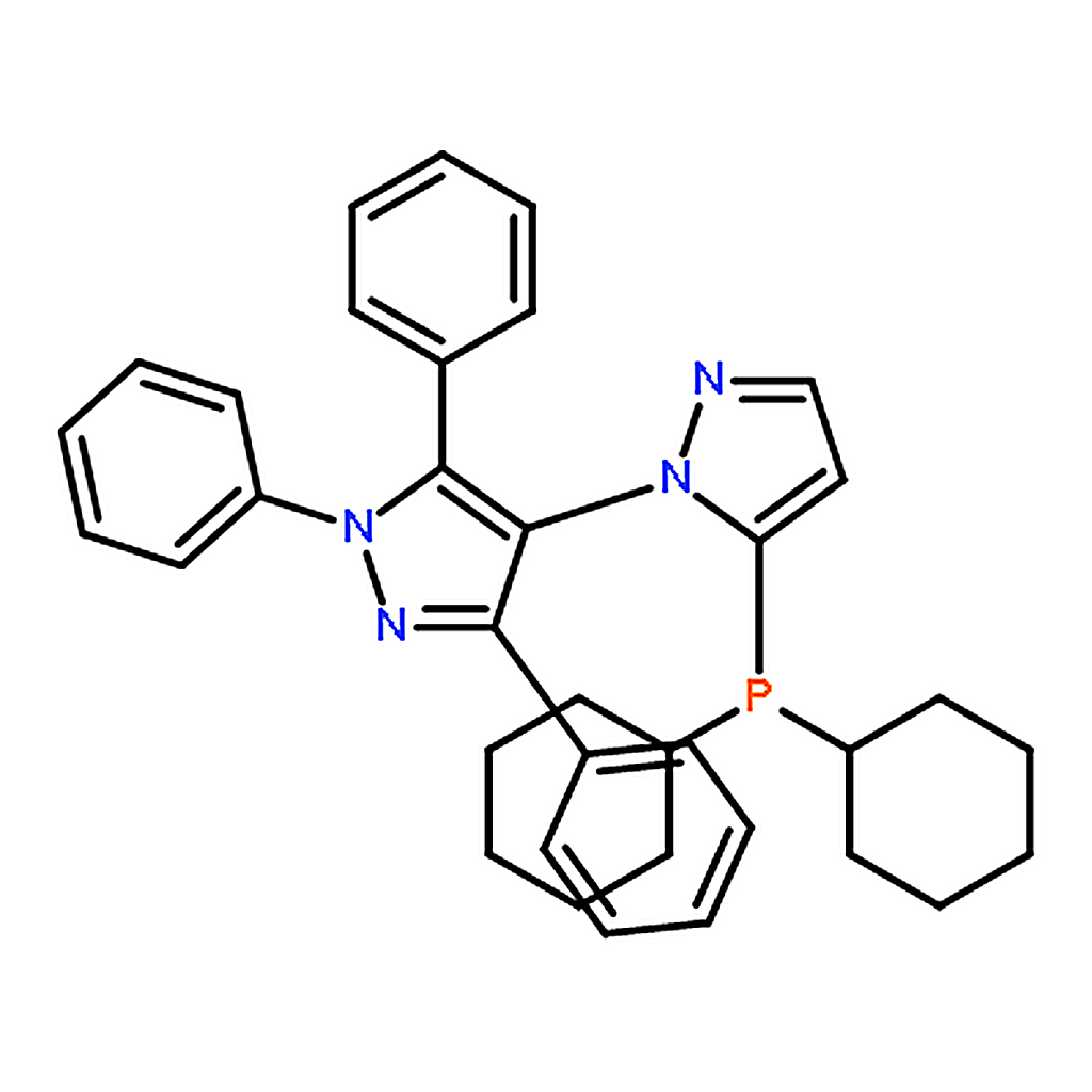 RHAWN 5-(Dicyclohexylphosphino)-1',3',5'-triphenyl-[1,4']-bi-1H-pyrazole