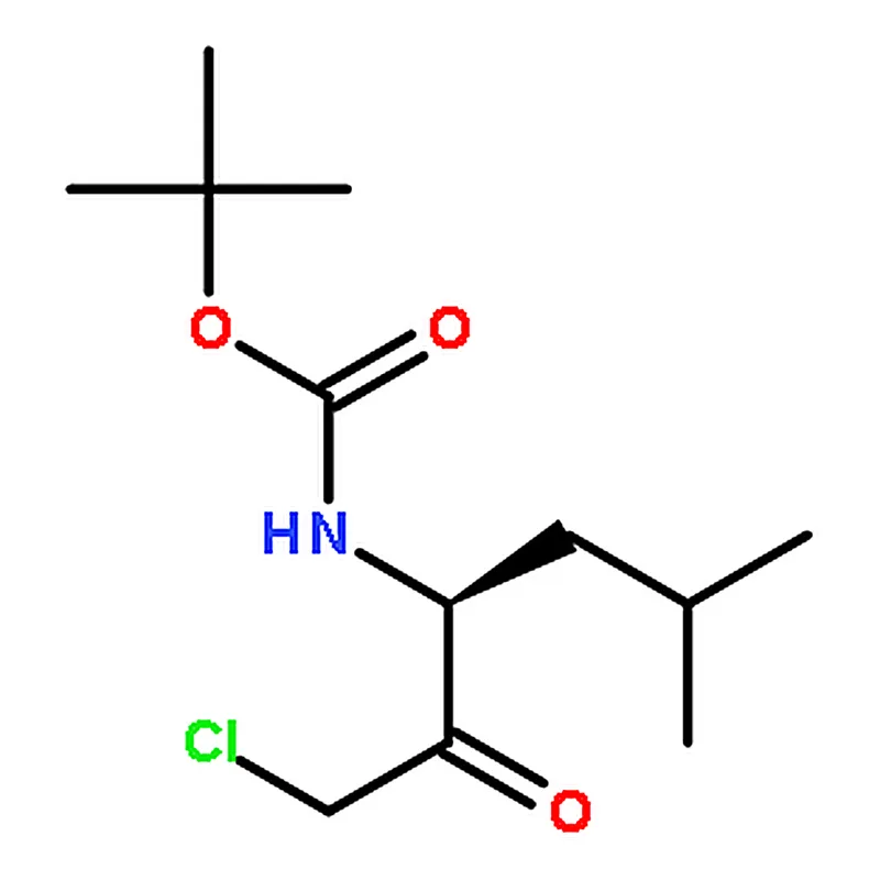 RHAWN (S)-tert-Butyl (1-chloro-5-methyl-2-oxohexan-3-yl)carbamate