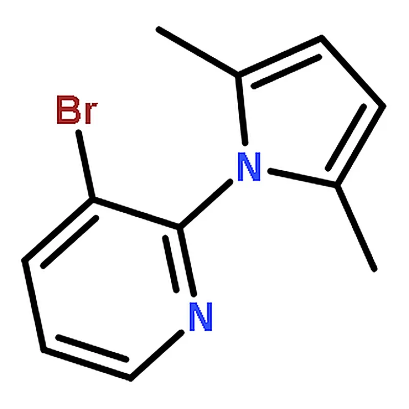 RHAWN 3-Bromo-2-(2,5-dimethyl-1H-pyrrol-1-yl)pyridine