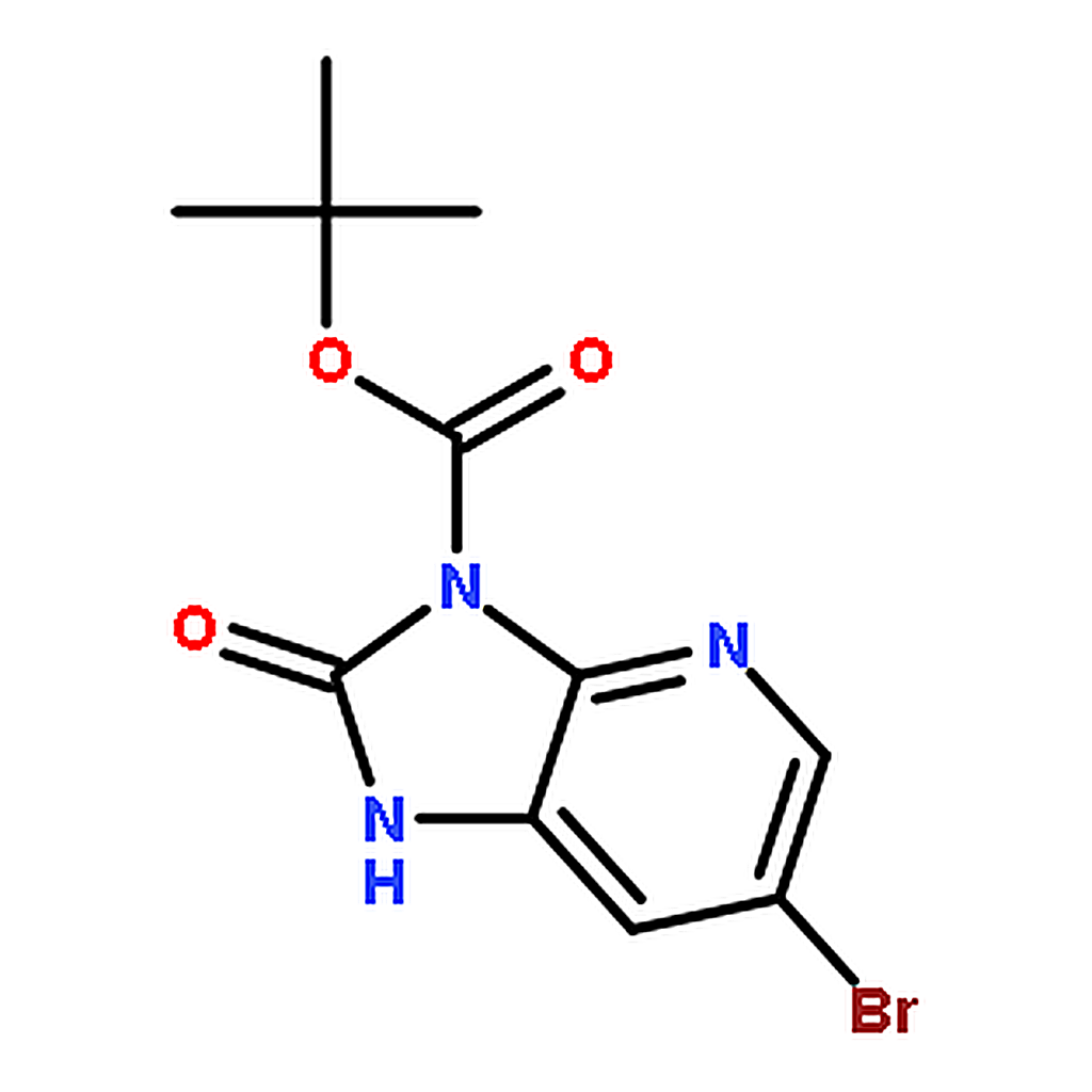 RHAWN tert-Butyl 6-bromo-2-oxo-1H-imidazo[4,5-b]pyridine-3(2H)-carboxylate