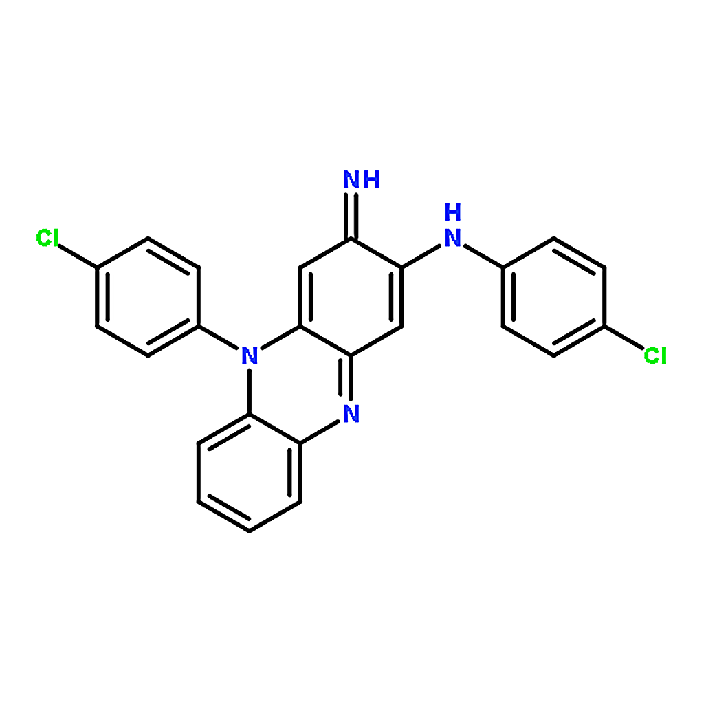 RHAWN N，5-bis(4-chlorophenyl)-3，5-dihydro-3-imino-2-phenazinamine