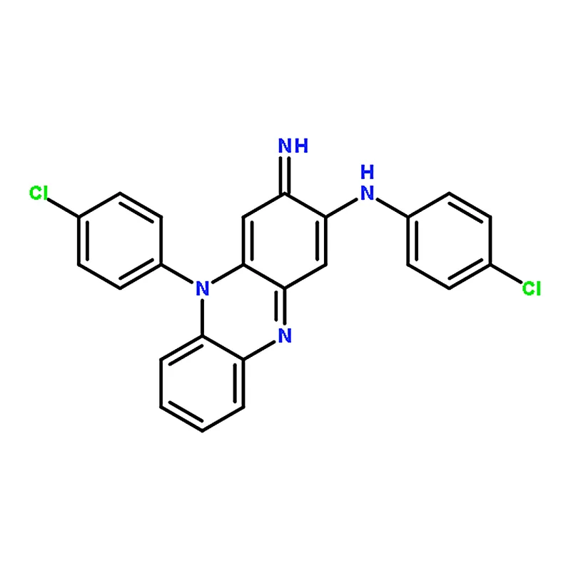 RHAWN N,5-bis(4-chlorophenyl)-3,5-dihydro-3-imino-2-phenazinamine