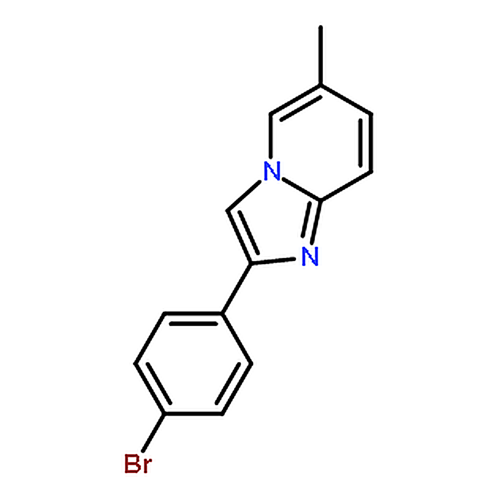 RHAWN 2-(4-Bromophenyl)-6-methylimidazo[1,2-<I>a</I>]pyridine