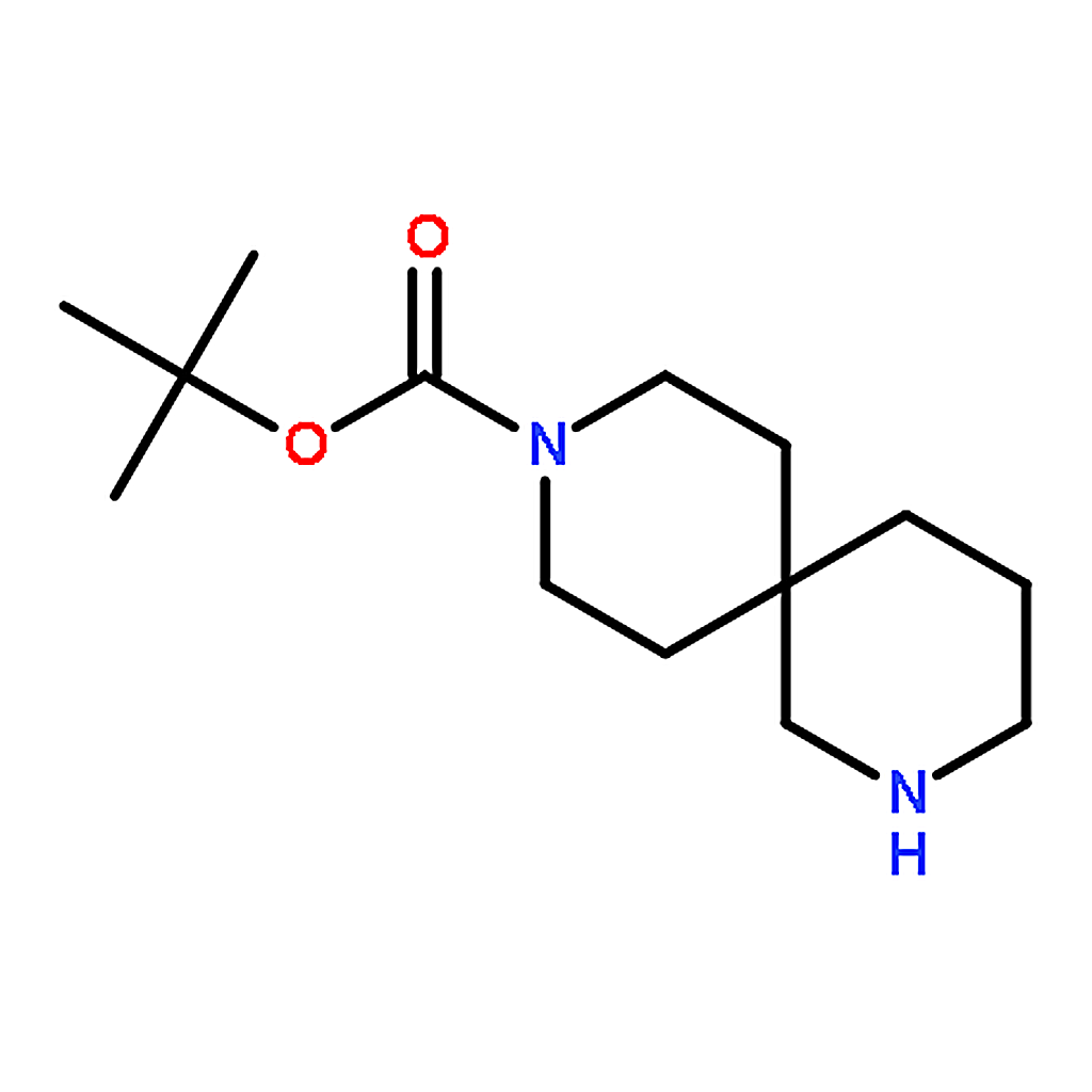 RHAWN 2,9-Diazaspiro[5.5]undecane-9-carboxylic acid tert-butyl ester