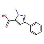 RHAWN 1-Methyl-3-phenyl-1H-pyrazole-5-carboxylic acid