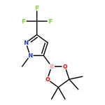 RHAWN 1-Methyl-5-(4,4,5,5-tetramethyl-1,3,2-dioxaborolan-2-yl)-3-(trifluoromethyl)-1H-pyrazole