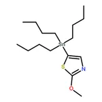 RHAWN 2-Methoxy-5-(tributylstannyl)thiazole