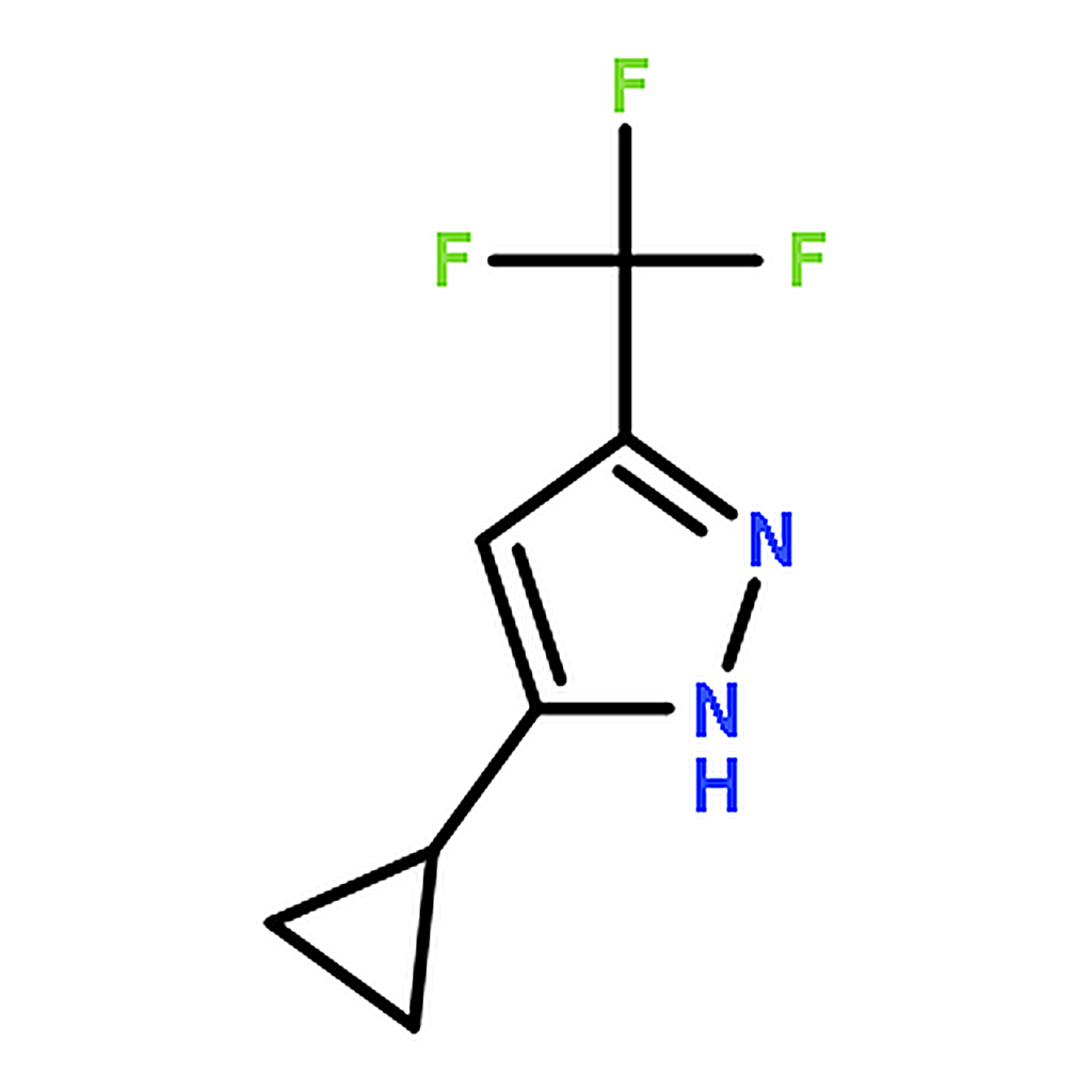 RHAWN 5-Cyclopropyl-3-(trifluoromethyl)-1H-pyrazole