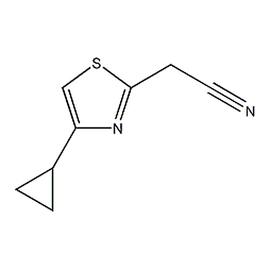RHAWN 2-(4-Cyclopropylthiazol-2-yl)acetonitrile