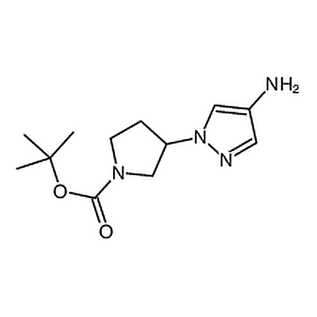RHAWN tert-Butyl 3-(4-amino-1H-pyrazol-1-yl)pyrrolidine-1-carboxylate