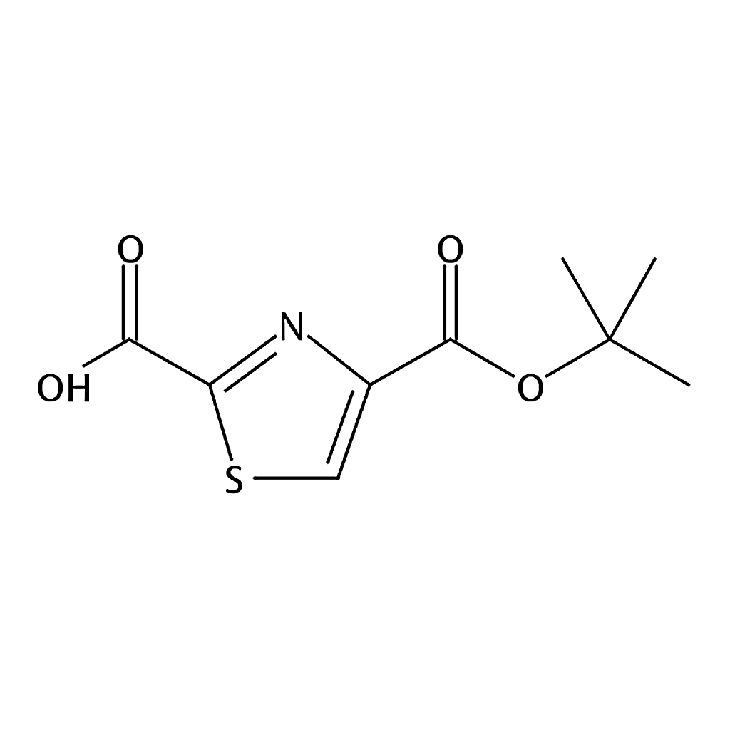 RHAWN 4-(tert-Butoxycarbonyl)thiazole-2-carboxylic acid