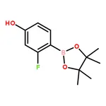 RHAWN 3-Fluoro-4-(4,4,5,5-tetramethyl-1,3,2-dioxaborolan-2-yl)phenol