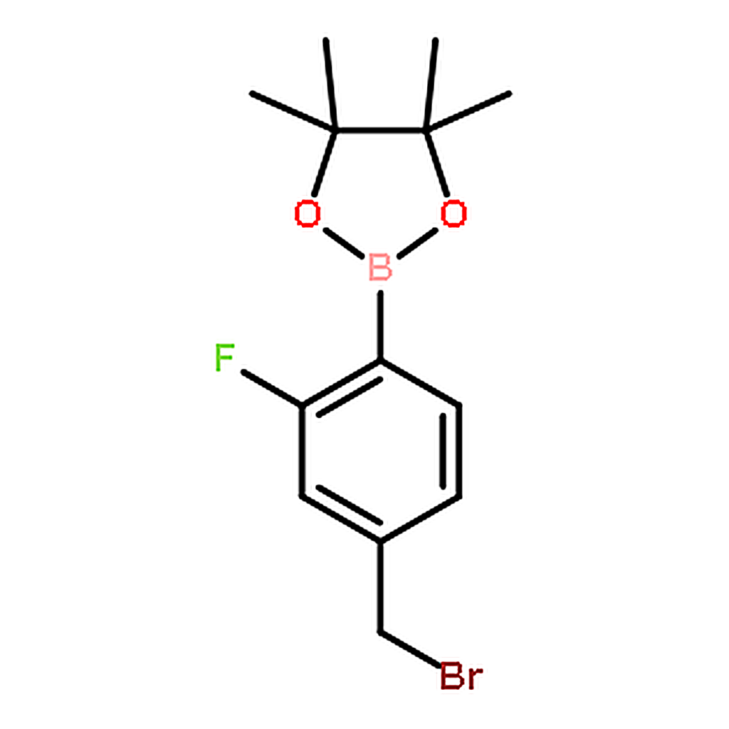 RHAWN 2-(4-(Bromomethyl)-2-fluorophenyl)-4,4,5,5-tetramethyl-1,3,2-dioxaborolane